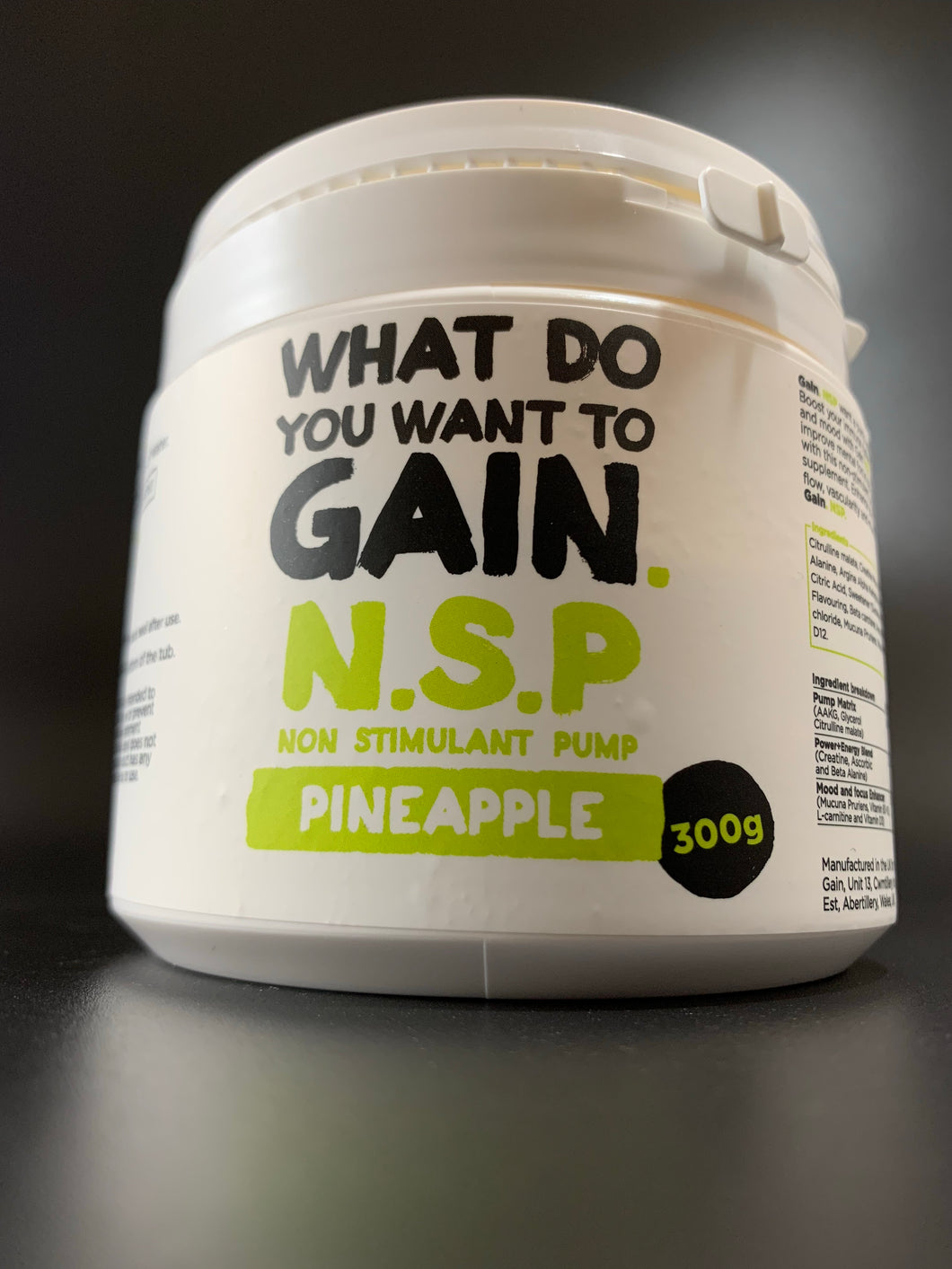 NSP (non stim pump)